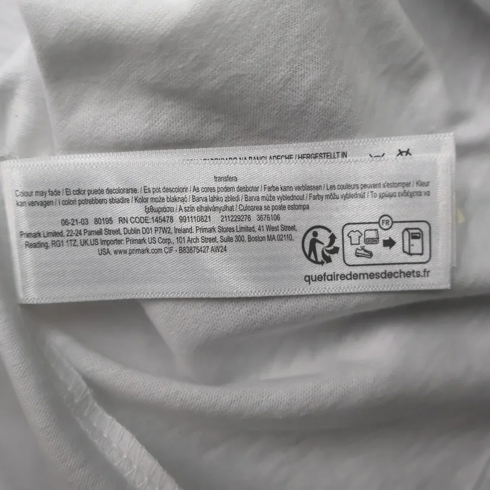 Primark Cares Brooklyn New York City Graphic T-Shirt Mens 2XL White Regular Fit - Picture 8 of 11